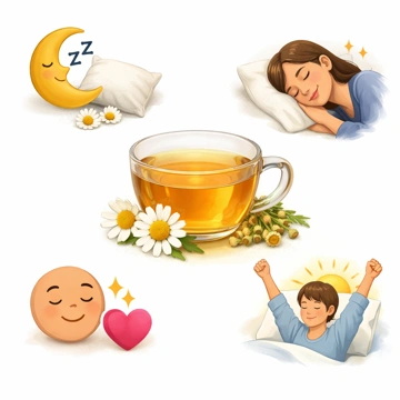 불면증 완화에 도움 되는 카모마일 효능 설명13