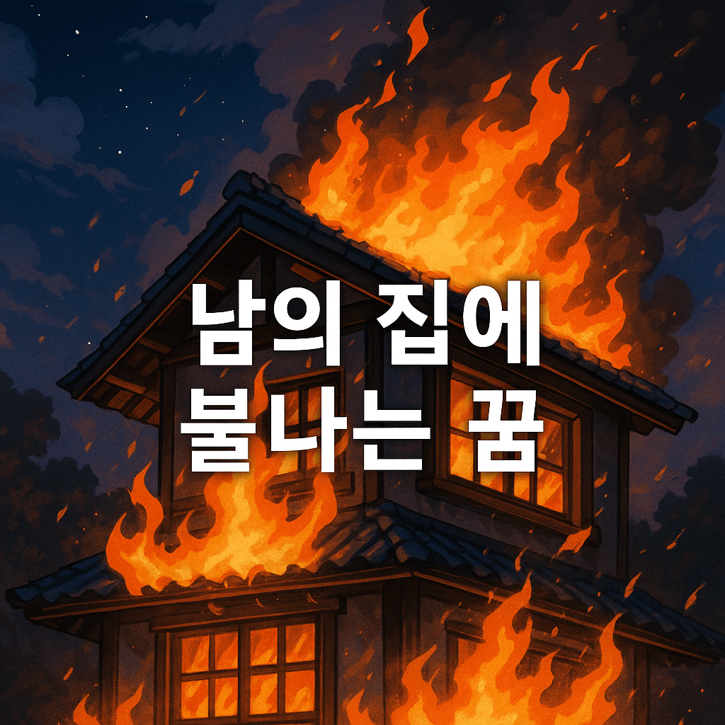 남의 집에 불나는 꿈