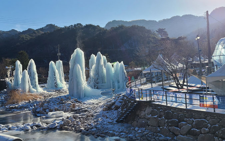 포천 백운계곡 동장군축제