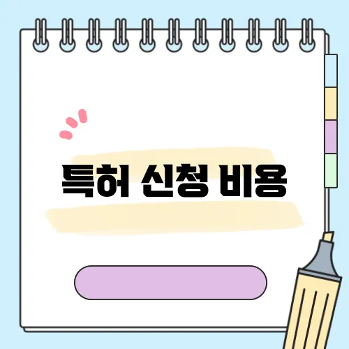 특허 신청 비용