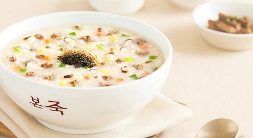 본죽 소고기야채죽