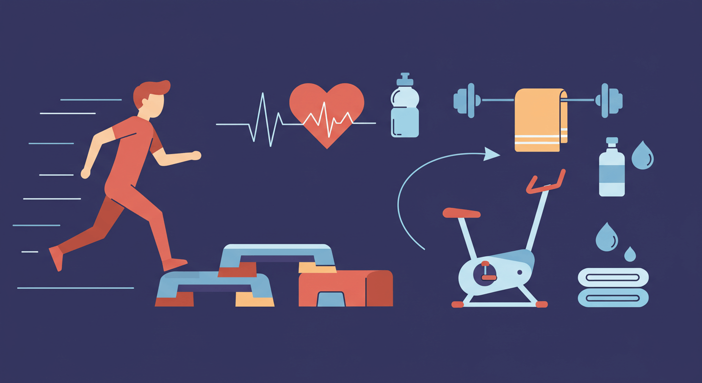 유산소 운동으로 순환계 강화하기