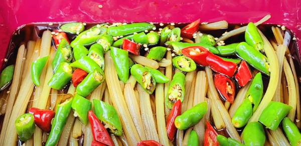 머위대 장아찌