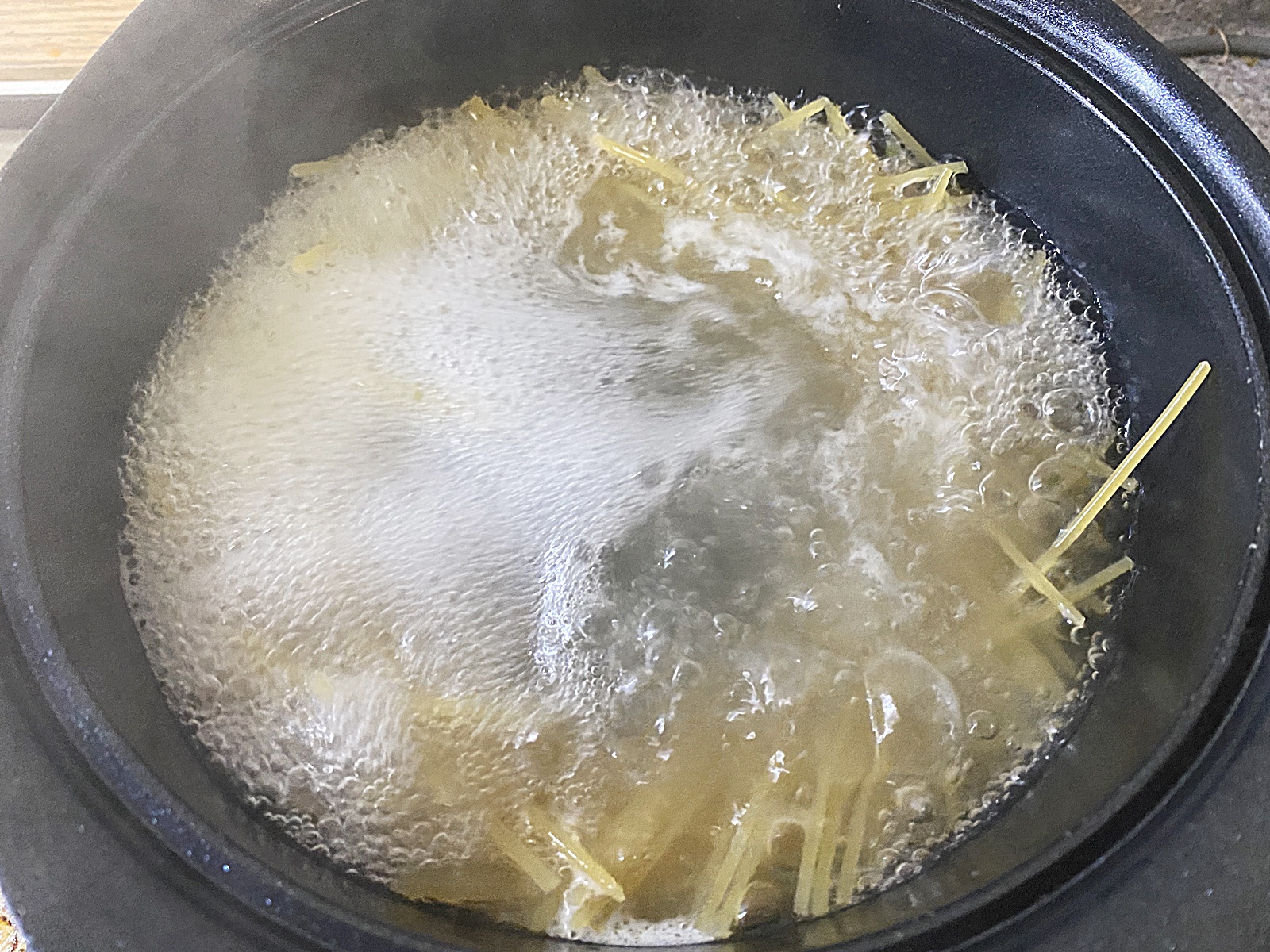 파스타 면 삶기