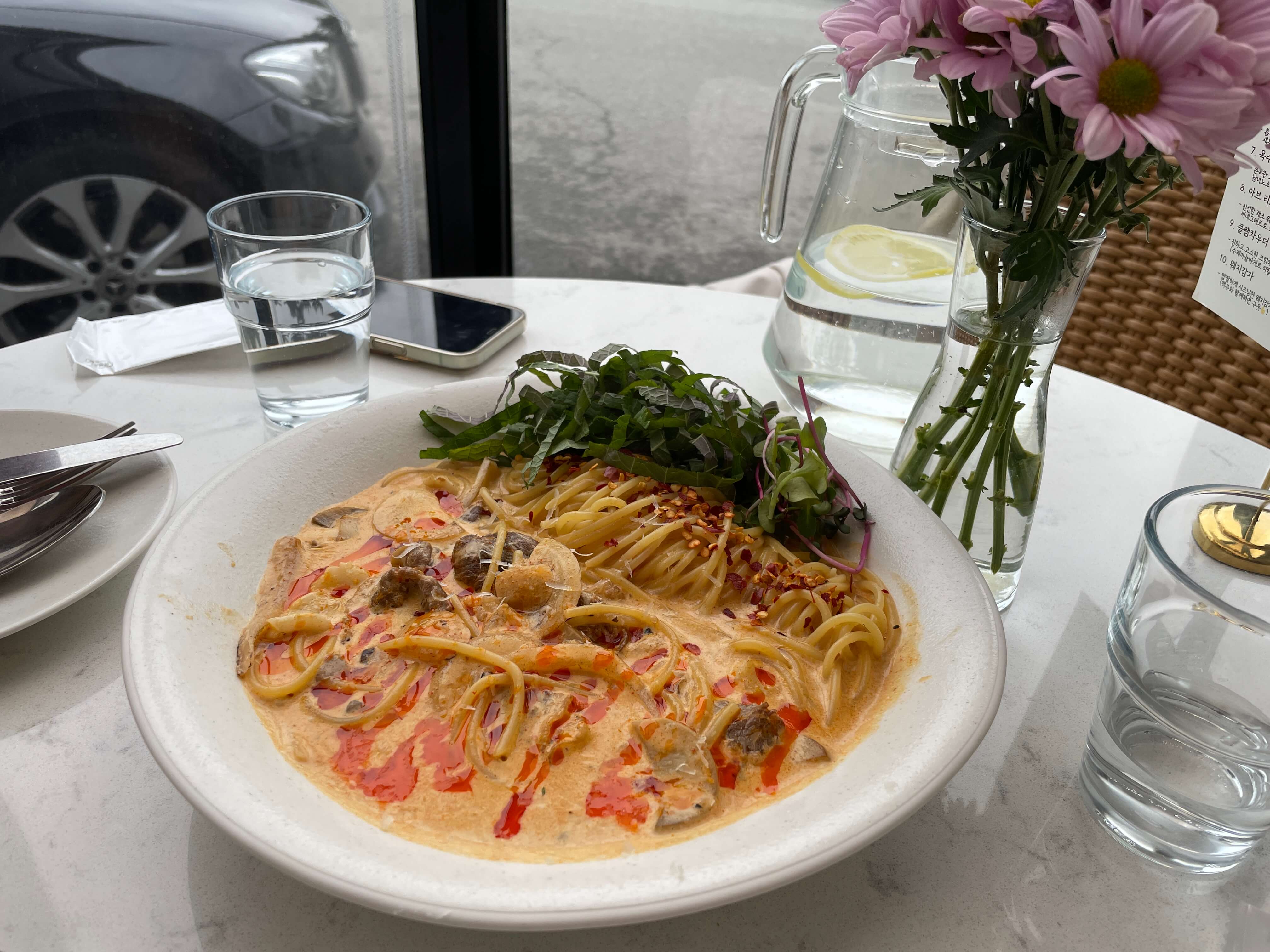 아브ab-매콤차돌파스타