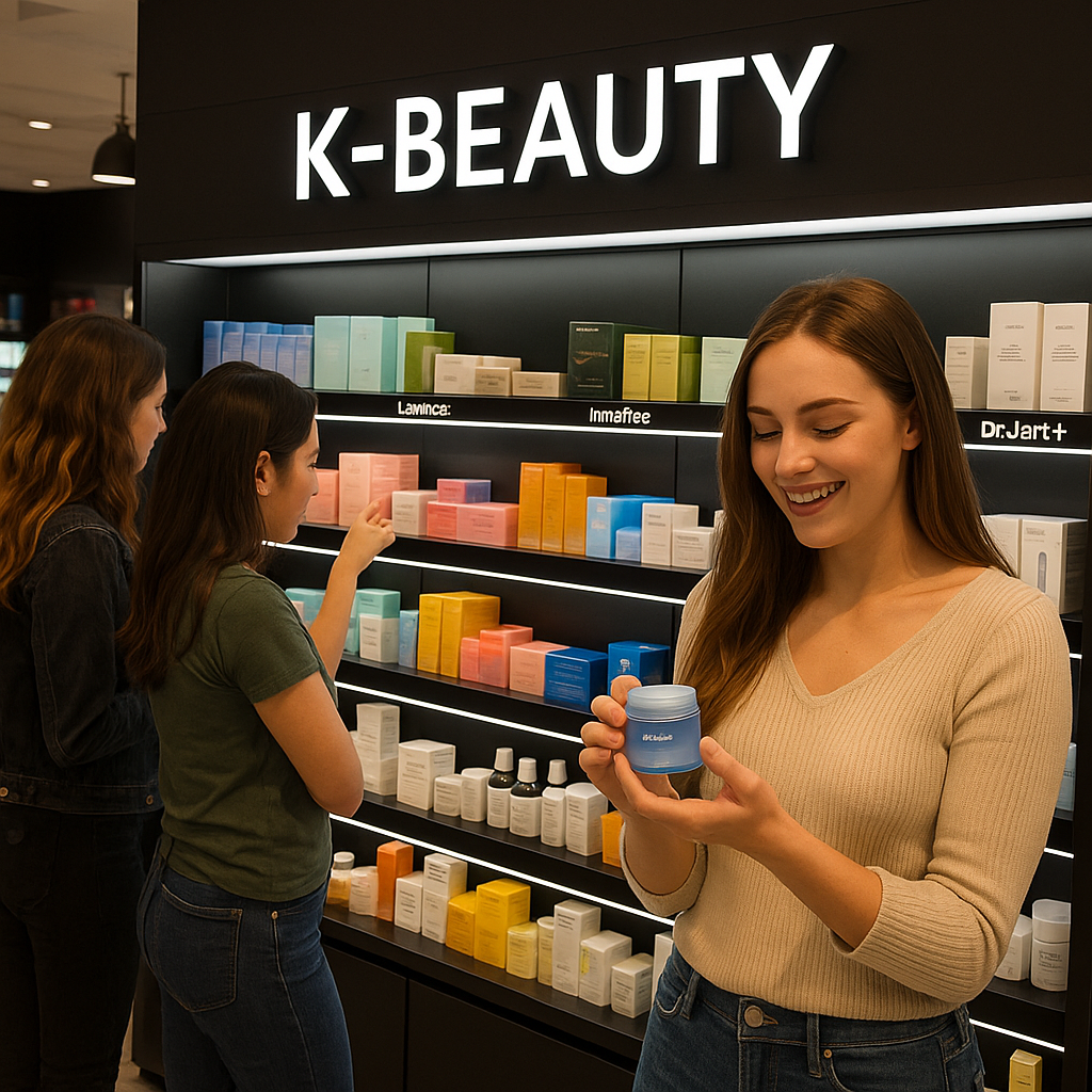 K-뷰티 브랜드의 세계 진출 성공기, 화장품 전시장