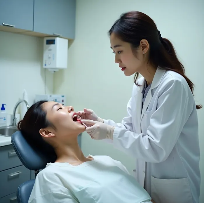 구내염 빨리 낫는법 이미지