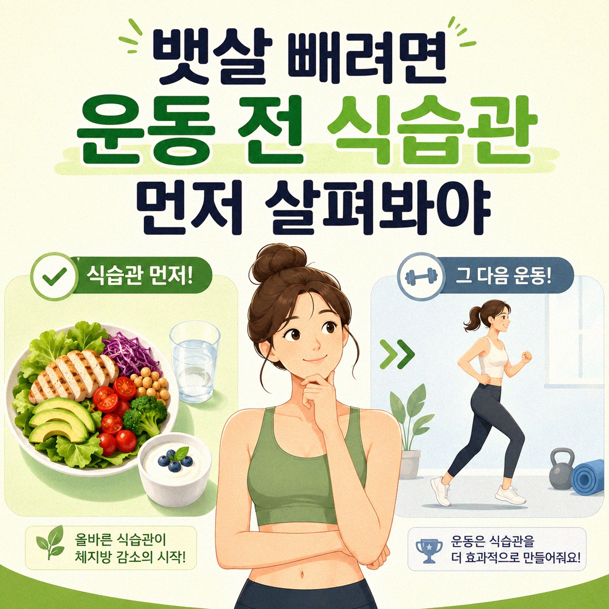 복근 운동보다 뱃살 감량에 더 신경 써야 할 부분은