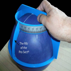 드릴링 각도 표시하기