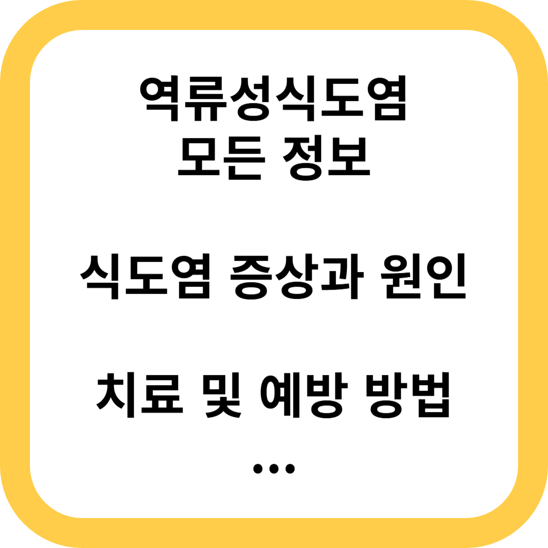 역류성식도염