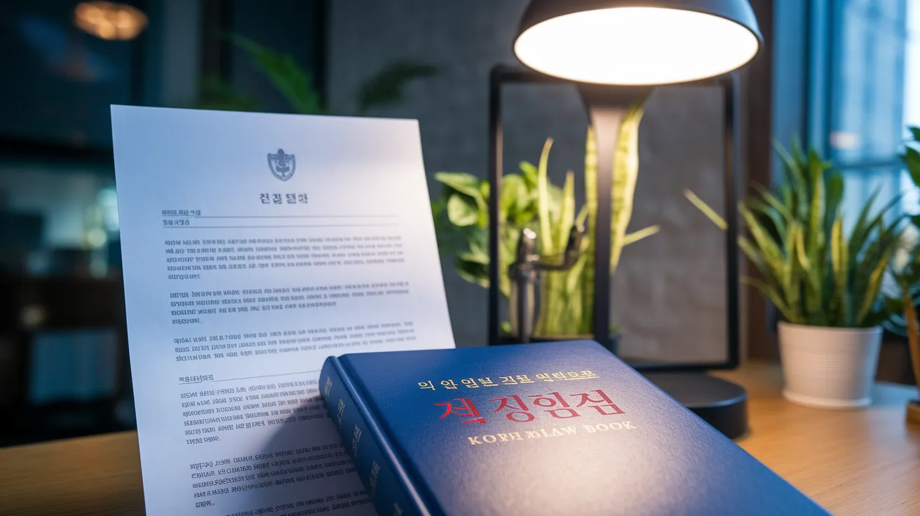 법적 기준의 적용