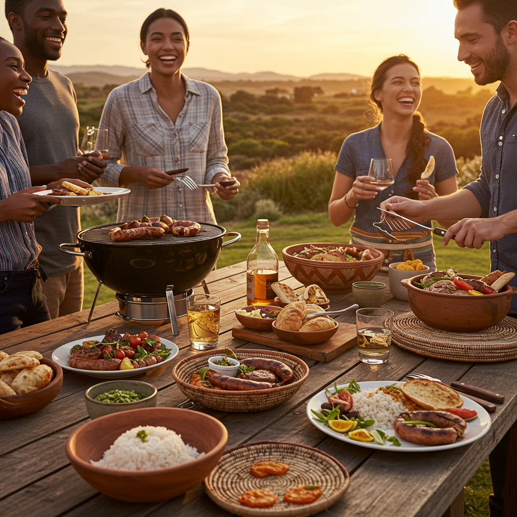 남아프리카 요리의 다양성 (BBQ, 전통, 현대화)