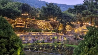 진주 월아산 수국축제