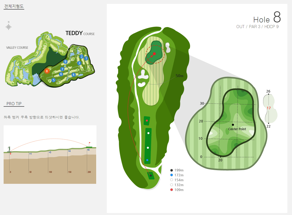 테디밸리 골프클럽 테디코스 8