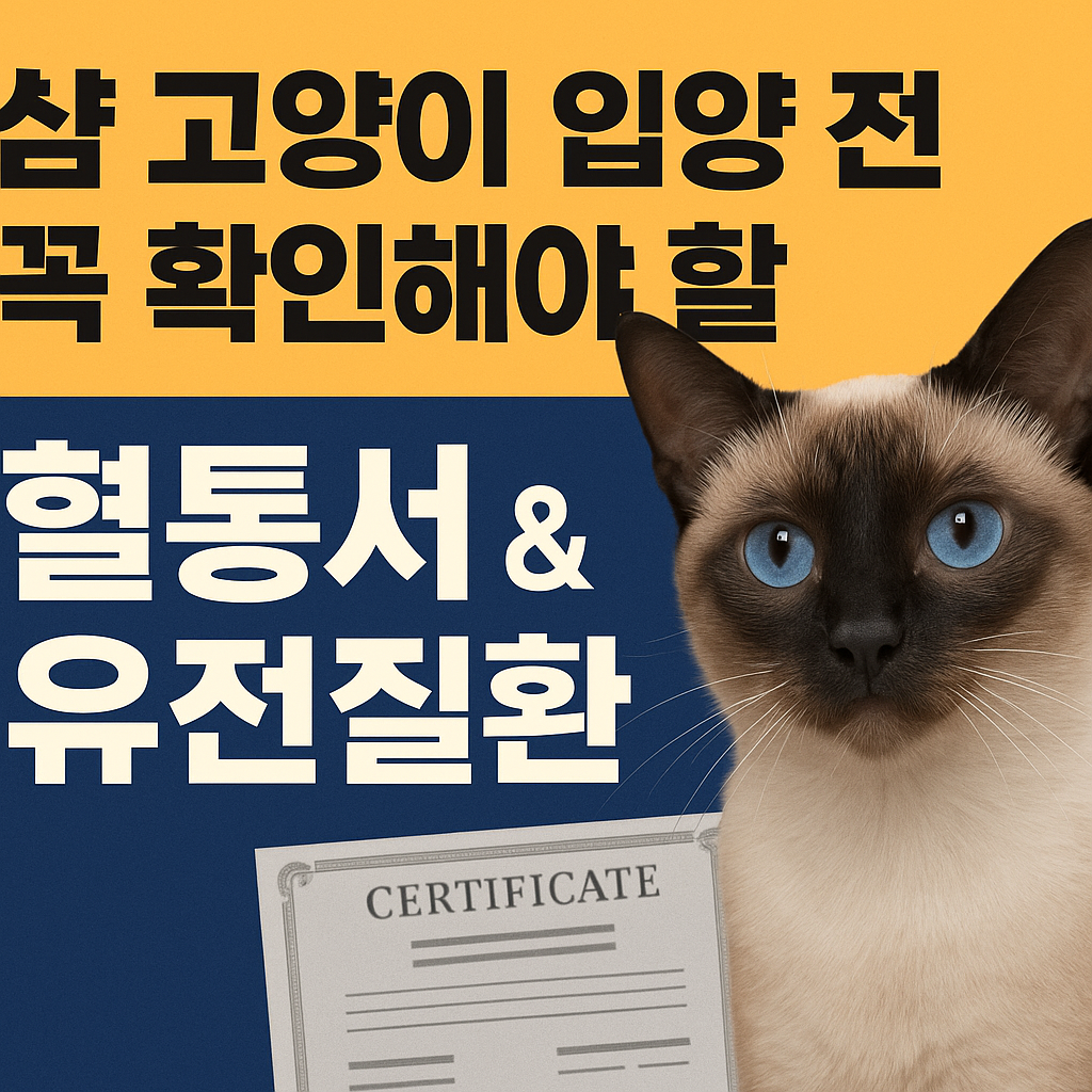 샴 고양이