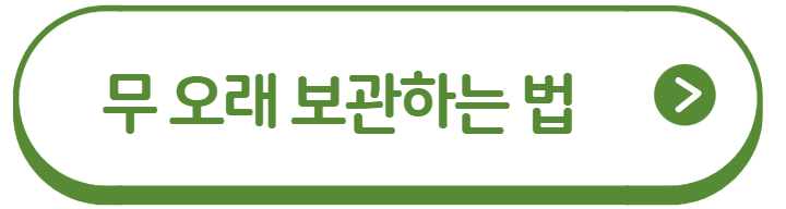 무 보관법 및 효능 10가지와 부작용