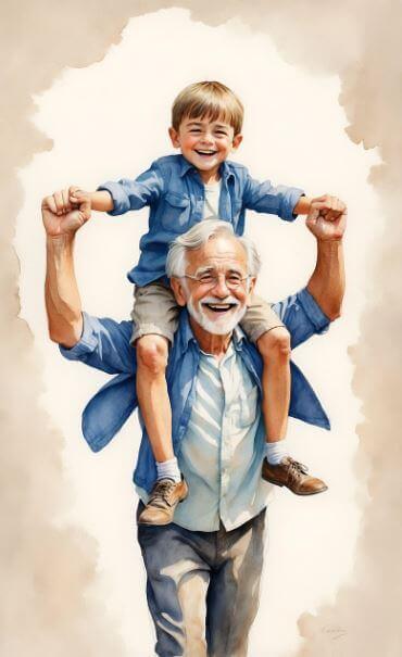 돌아가신 할아버지가 나오는 꿈해몽