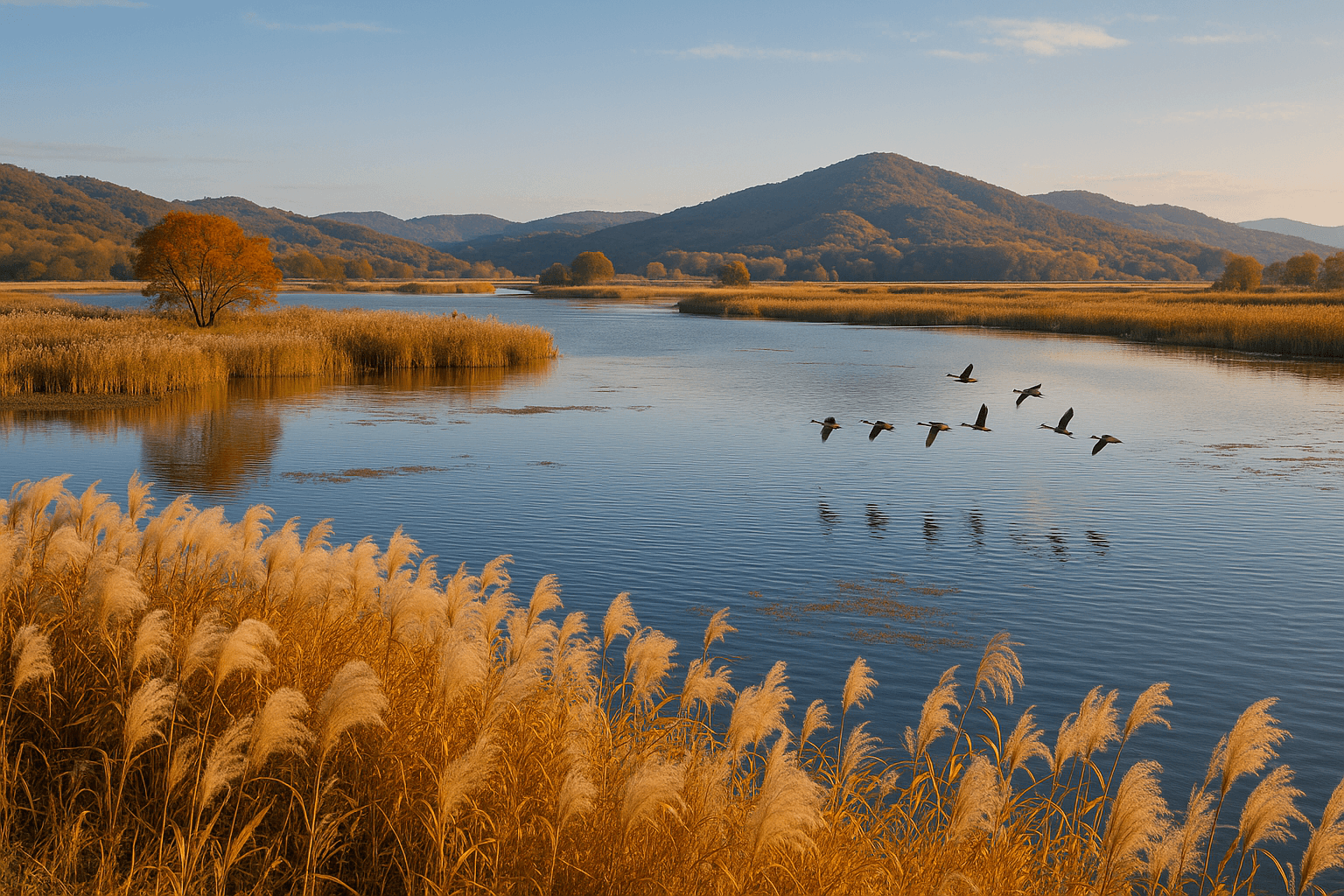 가을의 생명빛이 깃든 창녕 우포늪 생태 탐방 여행