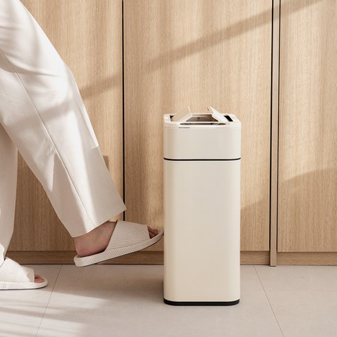 다룸 자동 센서 쓰레기통 전면 모습