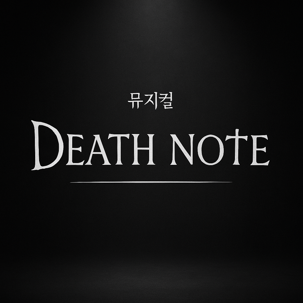 데스노트 뮤지컬 공연일정 총정리