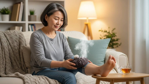 다리에 쥐가날때 응급 처치 사진 5
