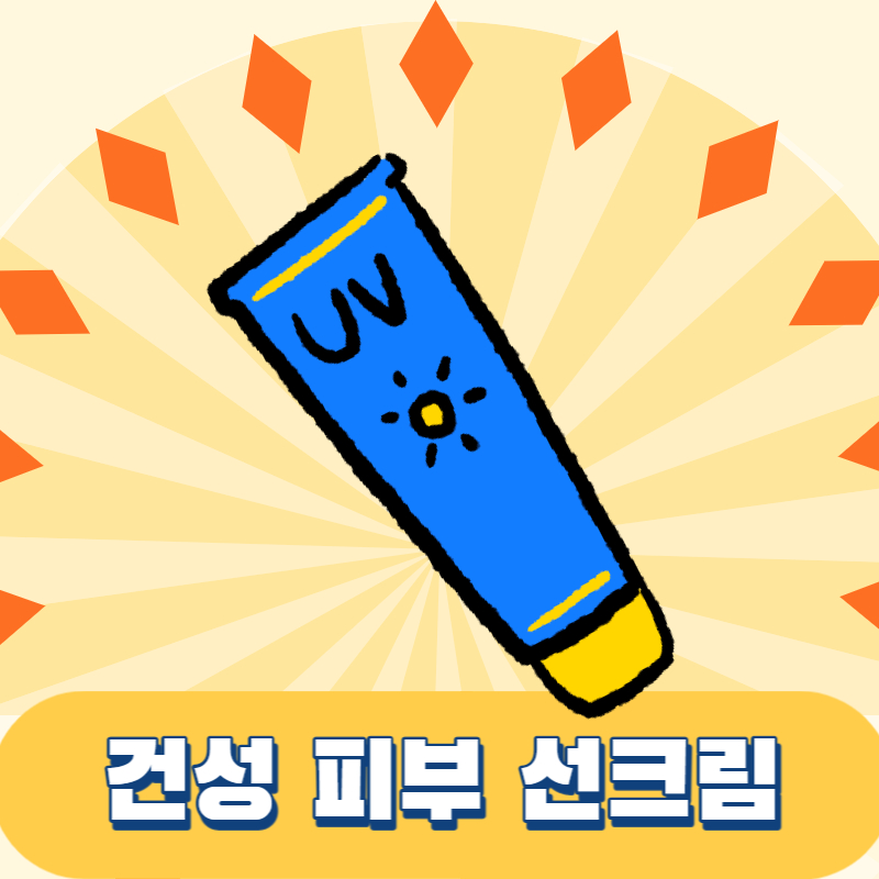 건성 피부 선크림 추천