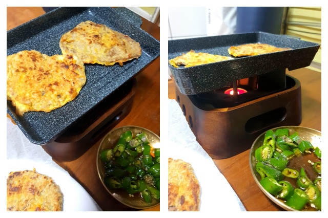 따뜻하게 먹는 육전