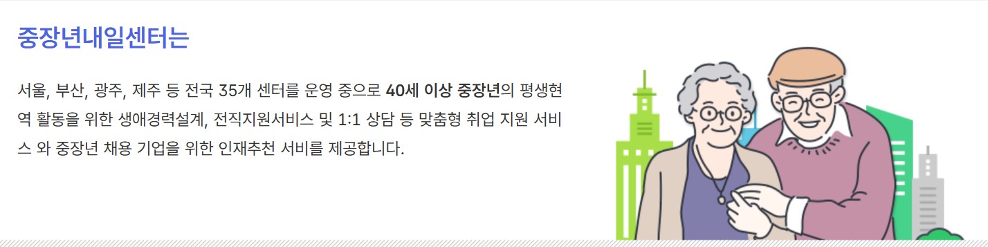 중장년내일센터 관련 사진