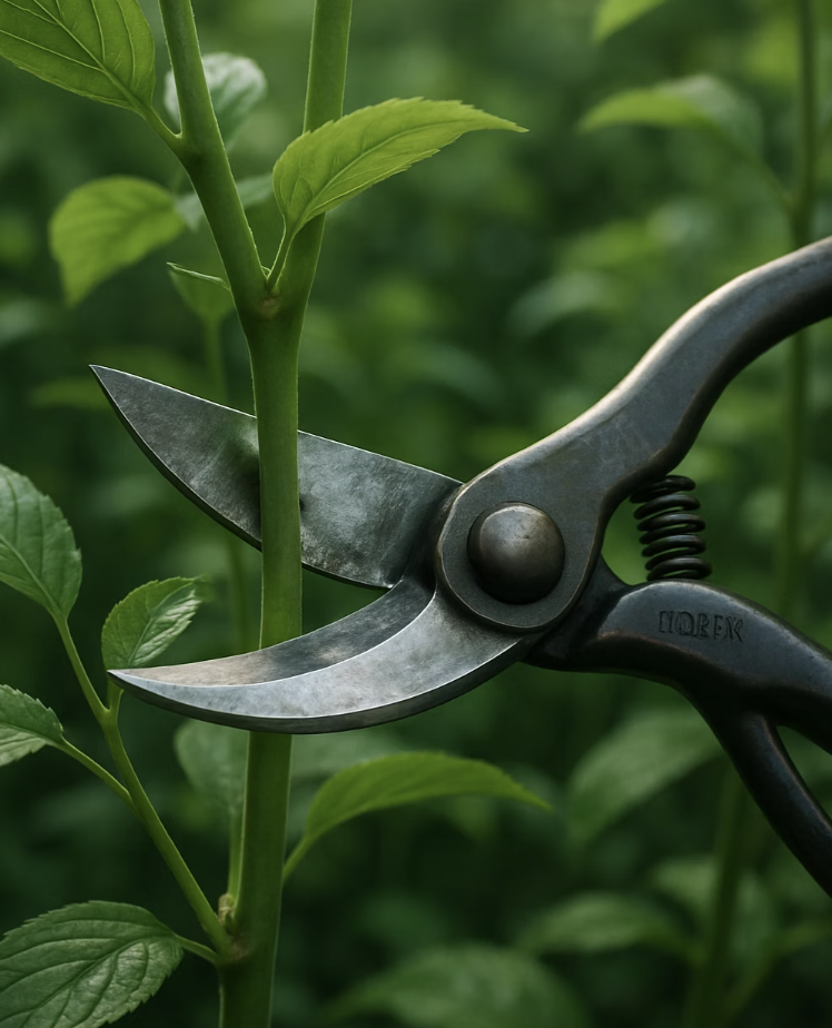 풍성함을 위한 용감한 가위질