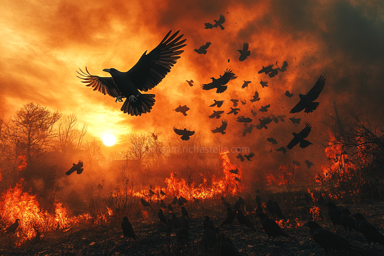 까마귀 나오는 꿈