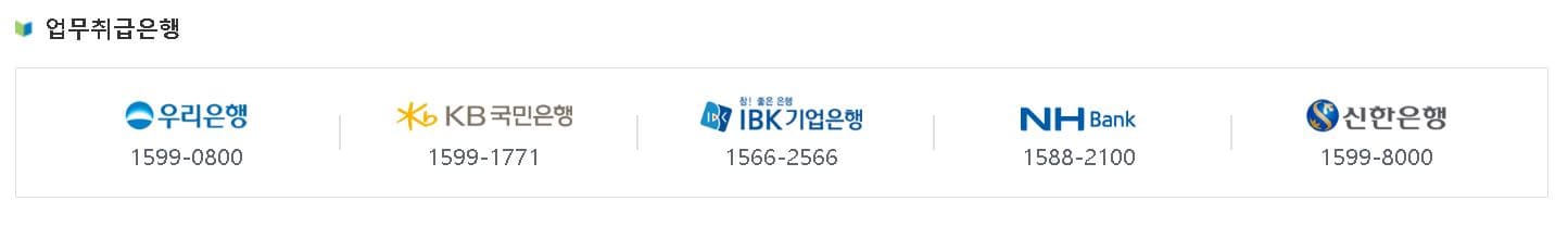 대출접수 은행