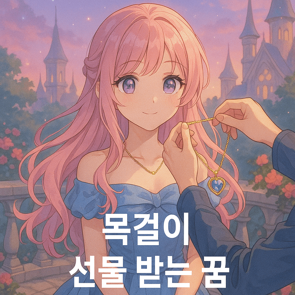 목걸이 선물 받는 꿈 해몽