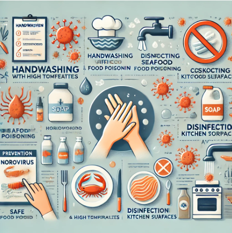 노로바이러스 관련 사진