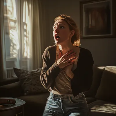 호흡곤란 증상이 나타나는 시간4