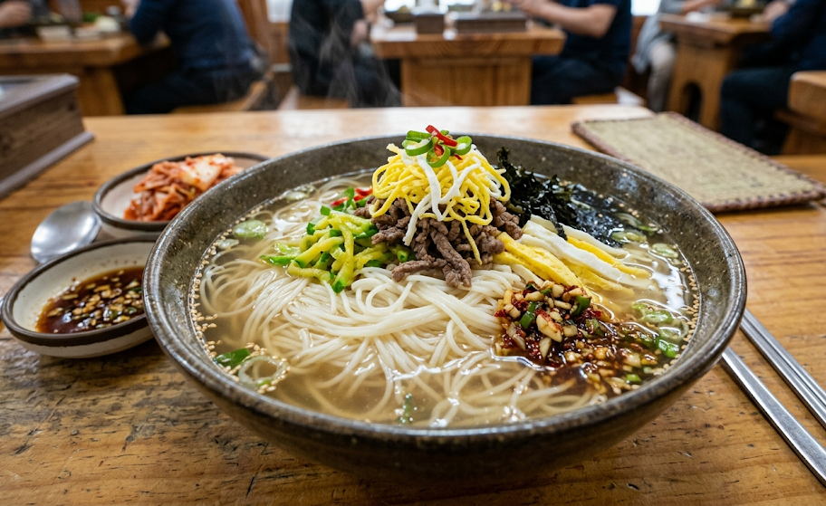 잔치국수 레시피 (육수 만들기, 양념장 비법, 잔치국수 마무리 꿀팁)