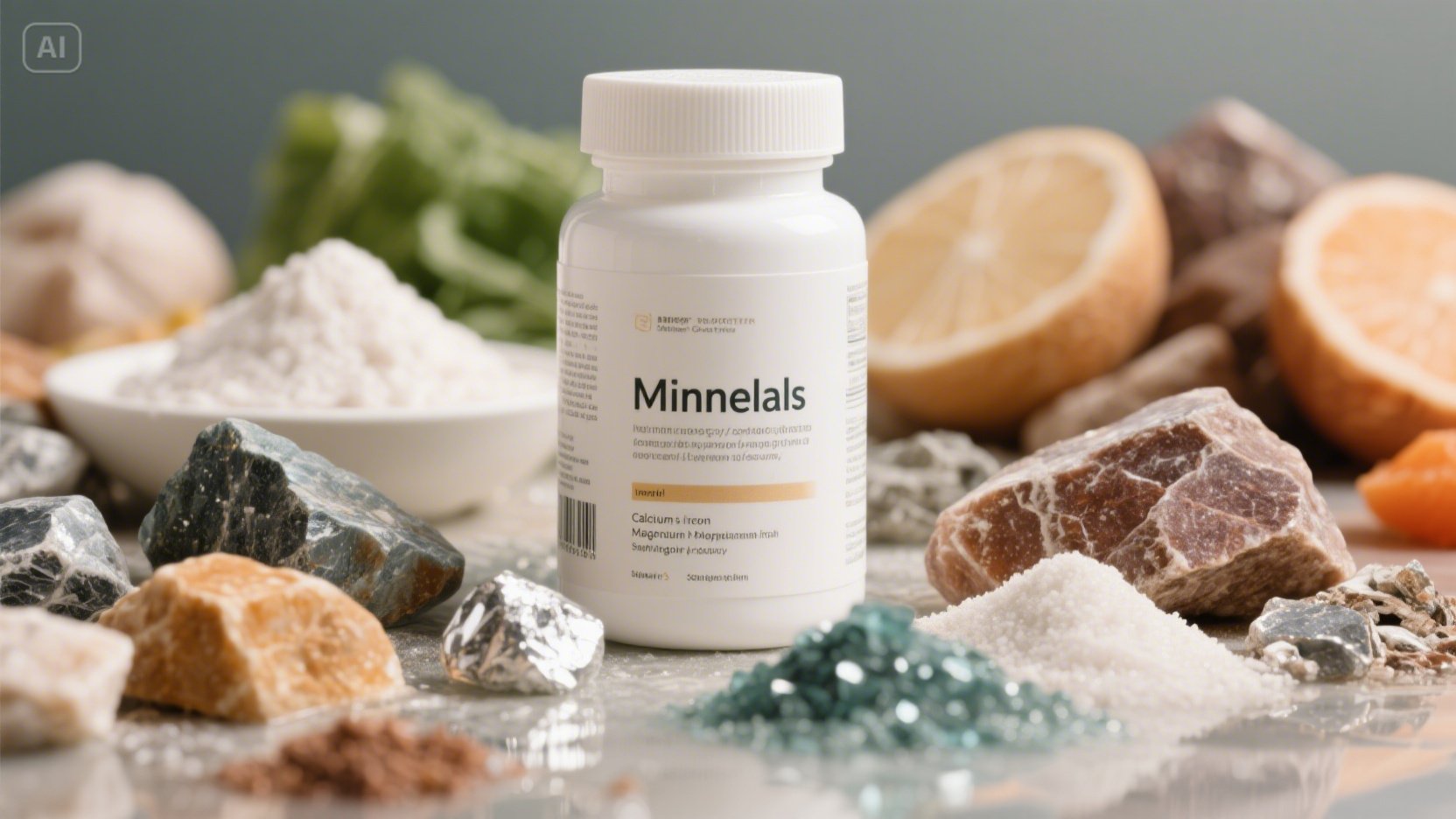 미네랄 부족이 초래하는 건강 문제