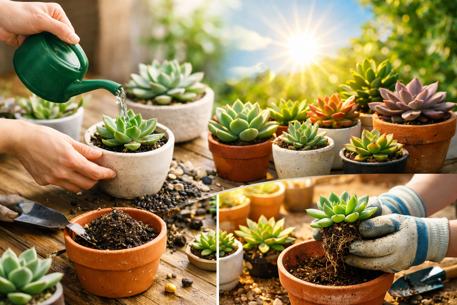 다육이 키우는 법