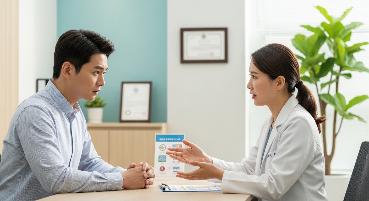 치료 과정 단계별 안내