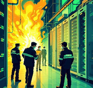 국가정보자원관리원 화재 피해 상황, 원인 및 대응방안