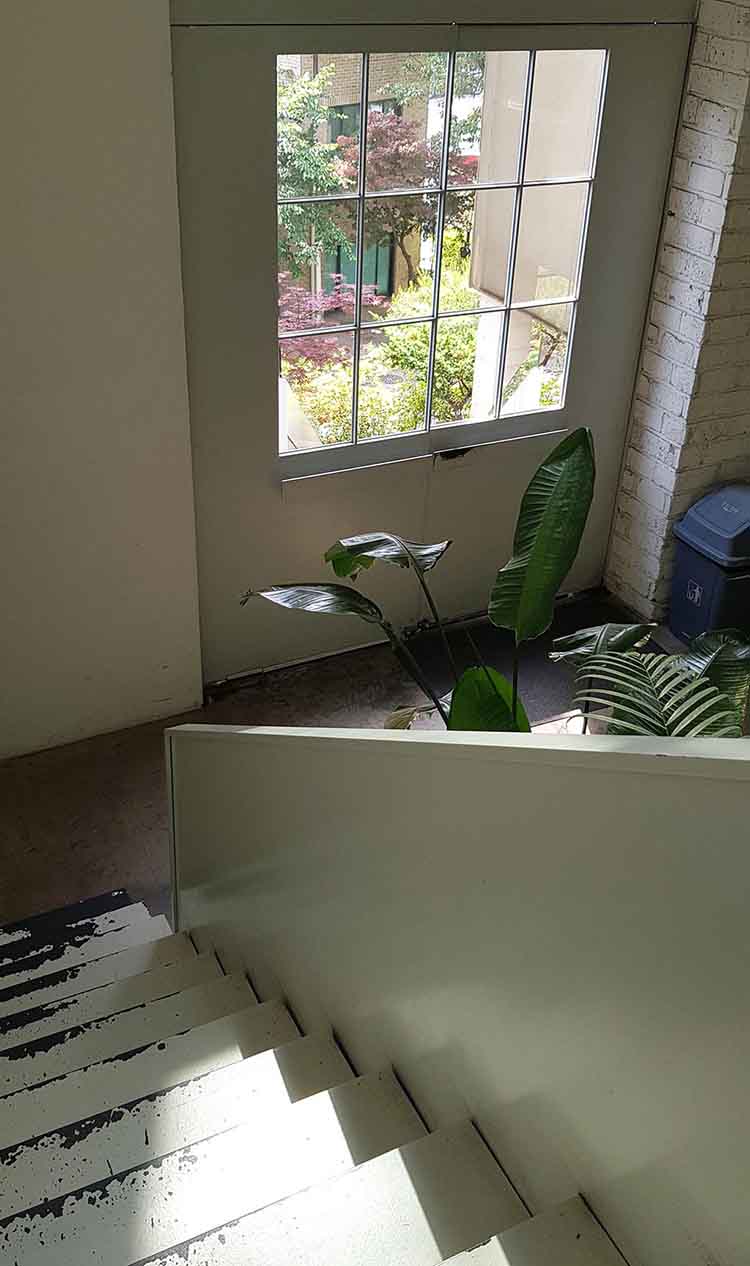 2층으로 올라가는 계단