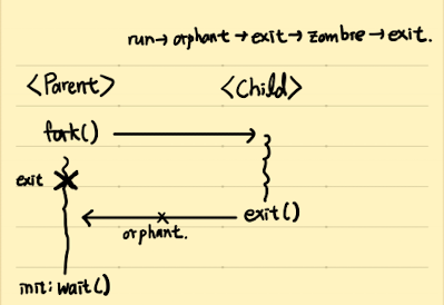 zombie, orphan process 예시