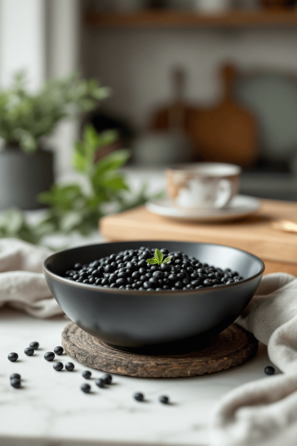 검은콩 사진입니다.