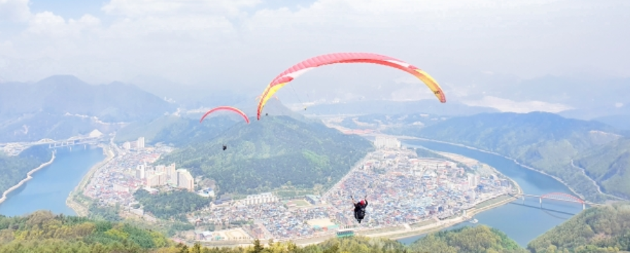 패러글라이딩 사진