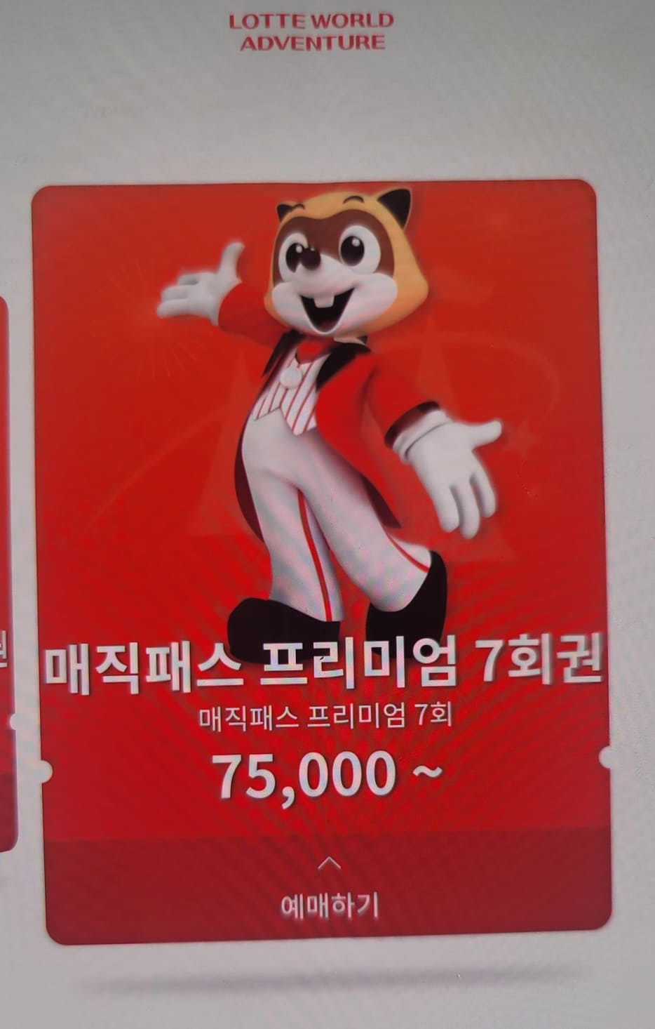 롯데월드매직패스