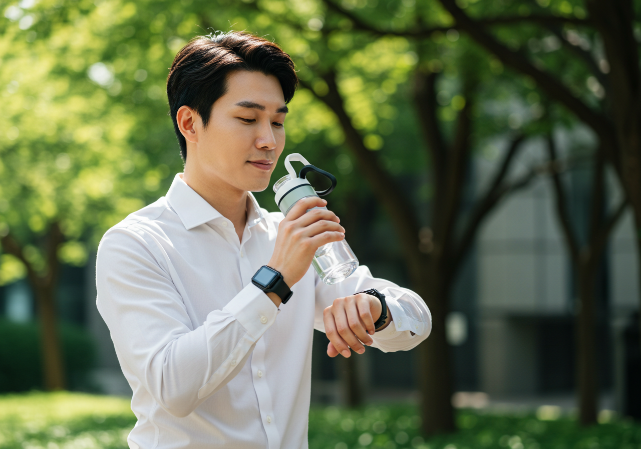 청소년과 성인의 폭염 행동 요령