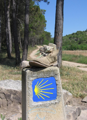산티아고 순례길 모습