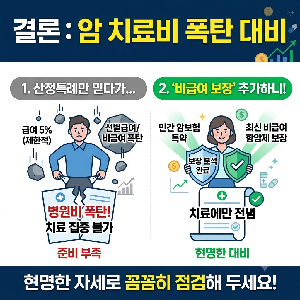 암 치료비 폭탄을 대비하는 현명한 자세