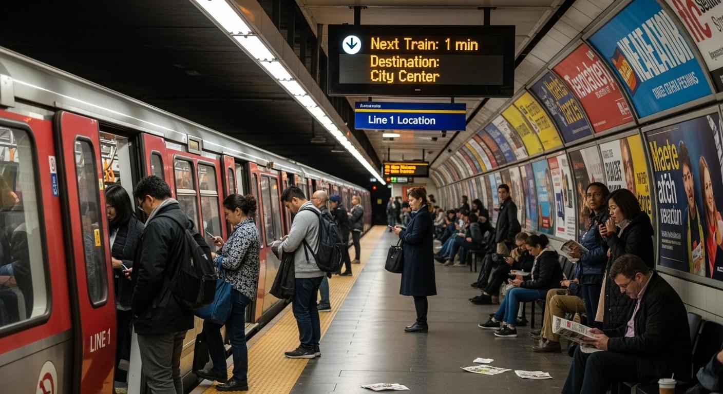 지하철 실시간 위치 1호선