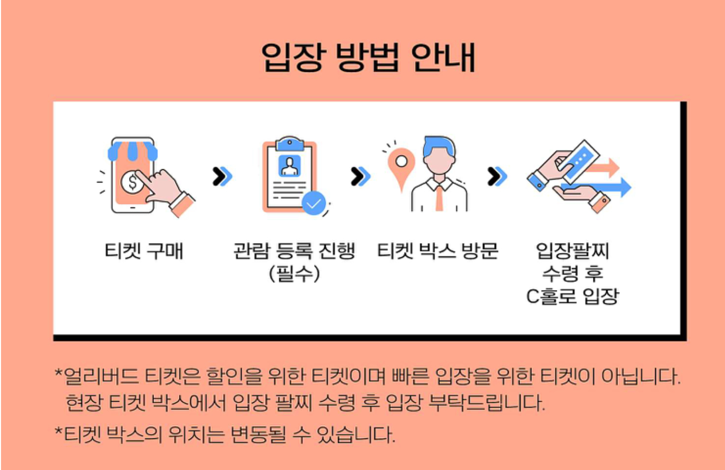 입장 방법