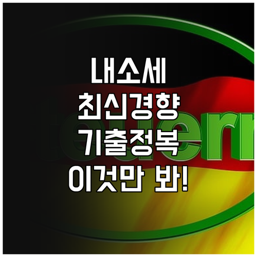 관세사 내국소비세법 최신 출제 경향 ..